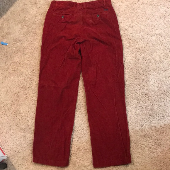 Izod red corduroys - Picture 2 of 3